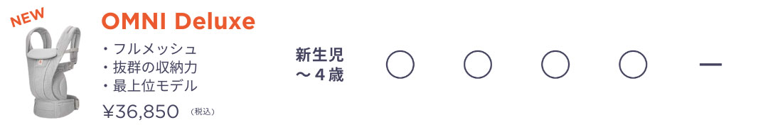 エルゴベビー 抱っこ紐 オムニデラックス