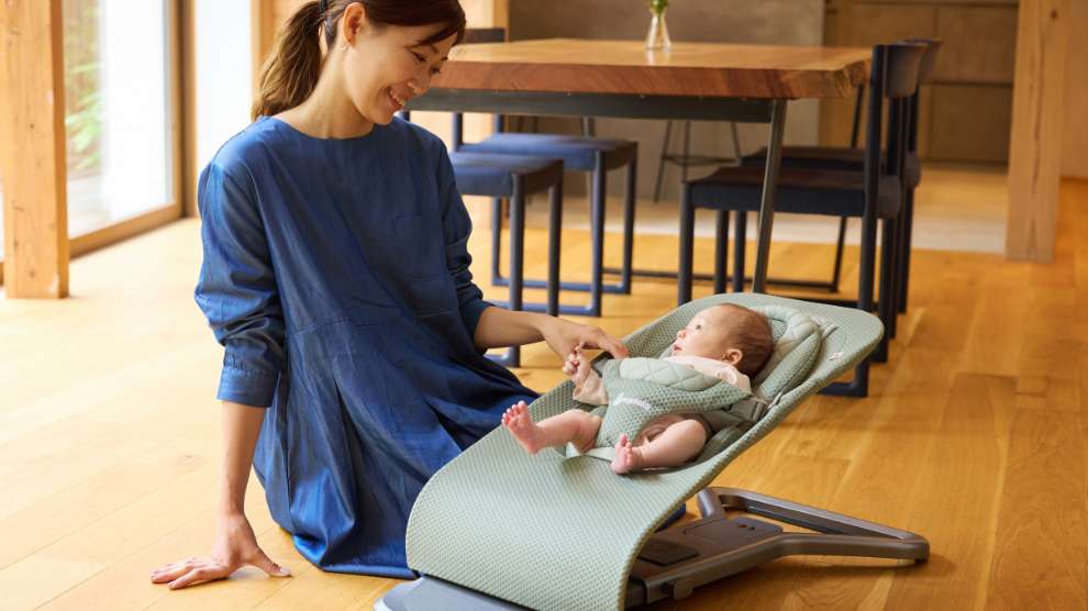 エルゴベビー バウンサー evolve メッシュ