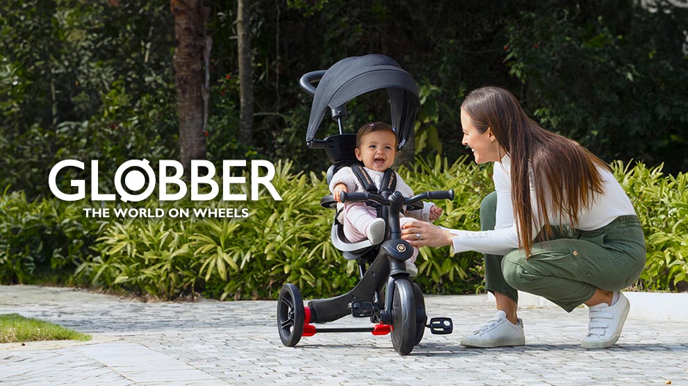 グロッバー エクスプローラー トライク 4in1 ベビーカーJP PKG/ブラック