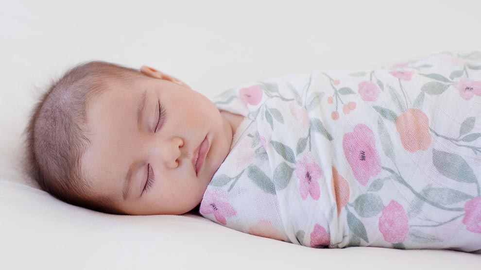 aden + anais スワドル/モンフルール/4枚