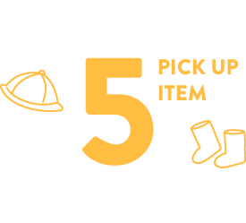 PICK UP ITEM 5