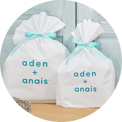 aden + anais のギフトラッピング