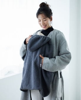 シープボア防寒ケープ