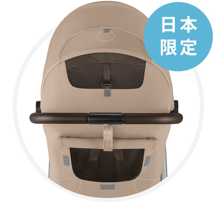 日本限定仕様のメッシュウィンドウ