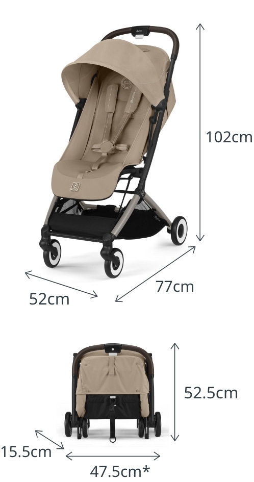 サイベックス コンパクトベビーカー オルフェオ ｜ cybex ORFEO