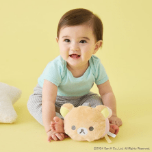 Rilakkuma Baby おでかけふわふわトイ/ふたり/ベージュ