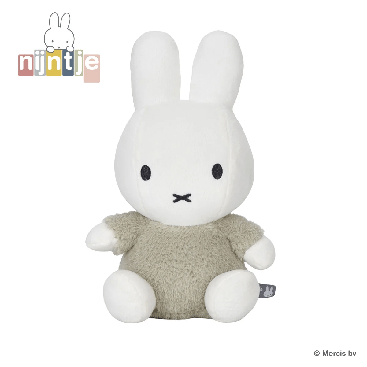 miffy miffy ミッフィーぬいぐるみ/25cm/フラッフィー/グリーン