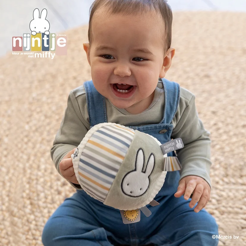 miffy miffy ミッフィーベビーボール/フラッフィー/ブルー
