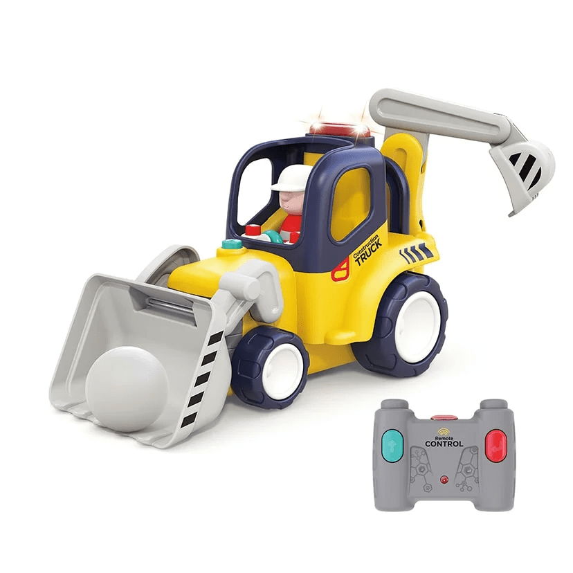 Hola Toys 音がいっぱい！はじめてのリモコンショベルカー