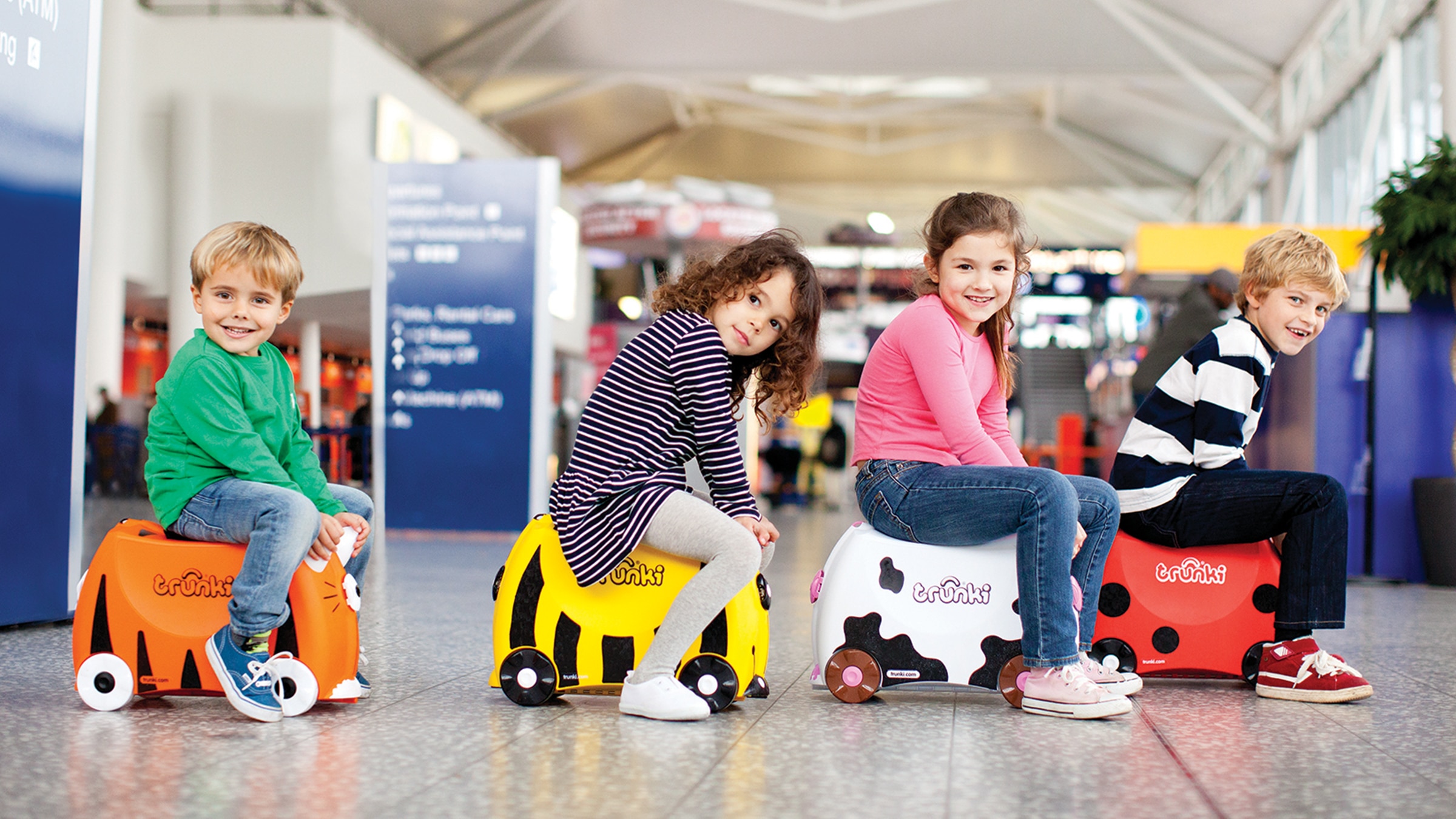 trunki トランキ｜旅行を楽しくするイギリス生まれのキッズスーツケース