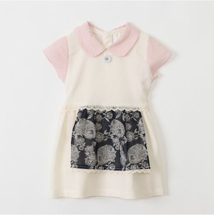 エプロン付きワンピース キナリ 80cm キナリ ベビー服 子供服 アパレル小物 Dadway ダッドウェイオンラインショップ