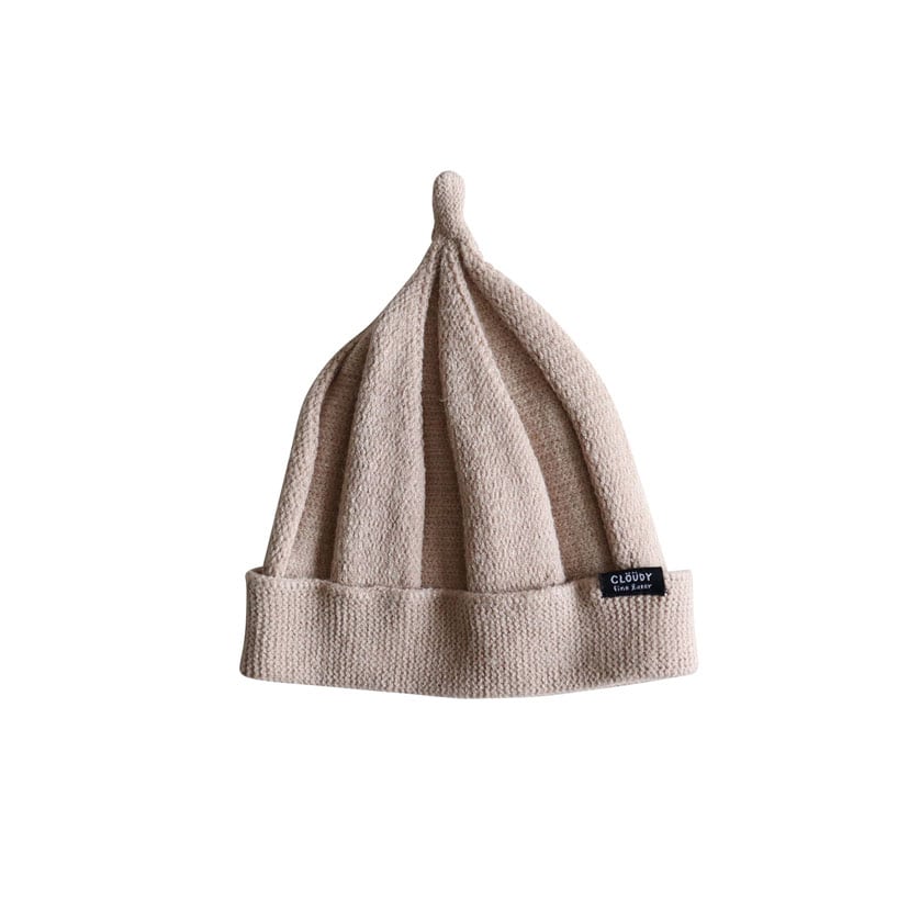 メレンゲ ニット帽/M/ベージュ