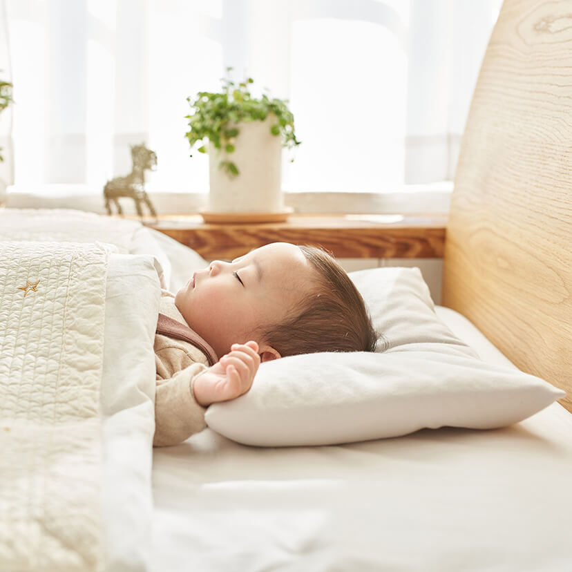 呼吸する子ども枕/ホワイト(ホワイト): ベビーケア用品[DADWAY ダッドウェイオンラインストア]