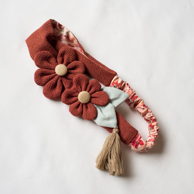 かんざし風 ヘアバンド/F/レッド(レッド): ベビー服・子供服・アパレル