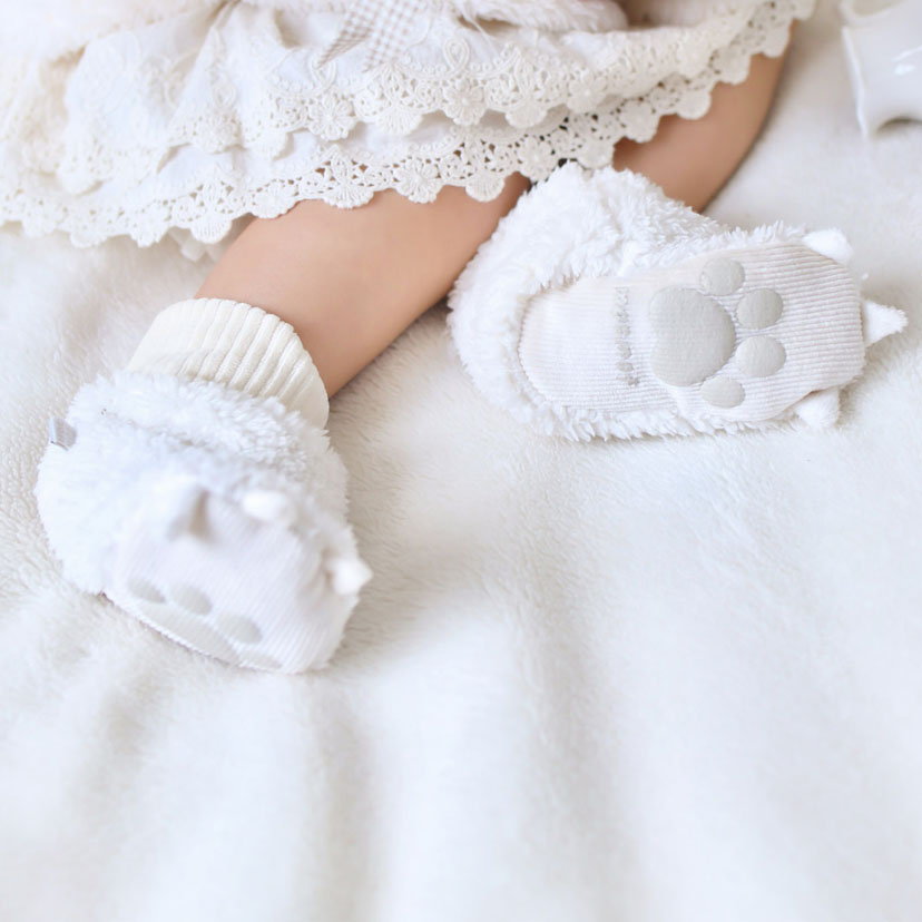 ぬいぐるみ ブーティ/S/ホワイト/いぬ