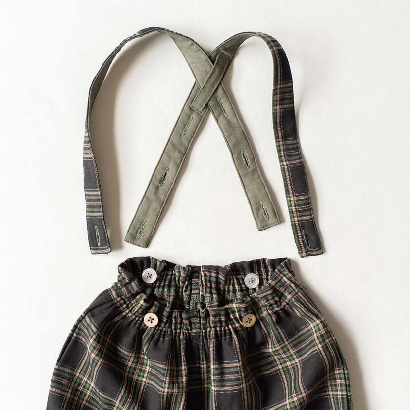 サス付きおめかしパンツ/M(80-90cm)/レッド レッド M