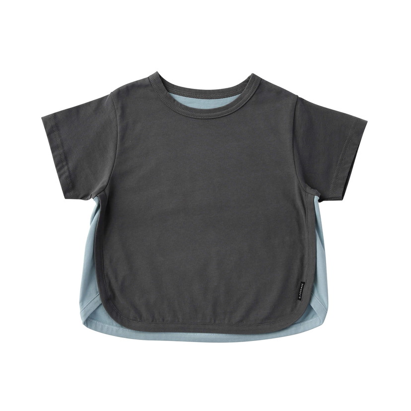 バイカラーt チャコール 80cm チャコール ベビー服 子供服 アパレル小物 Dadway ダッドウェイオンラインショップ バイカラーt チャコール 80cm チャコール ベビー服 子供服 アパレル小物 Dadway ダッドウェイオンラインショップ