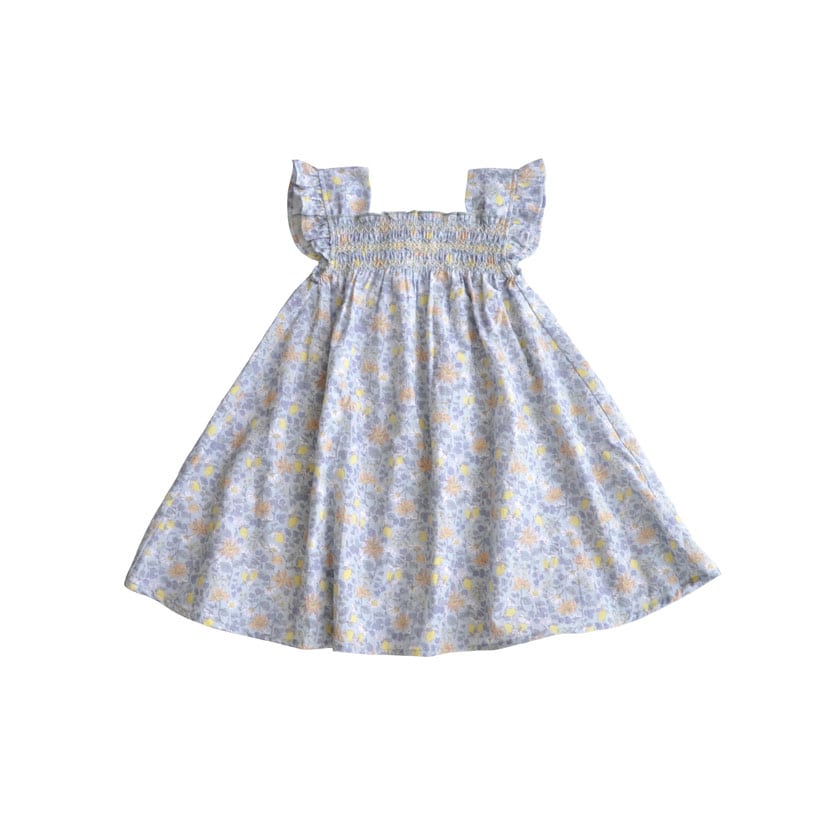 【SALE】ミント花柄