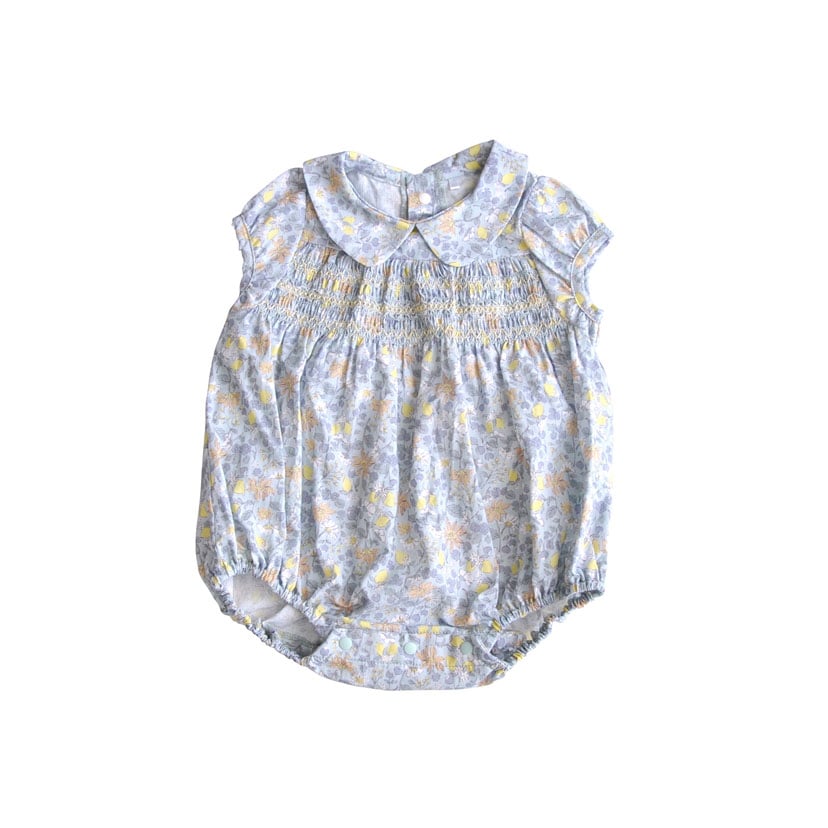 【SALE】ミント花柄