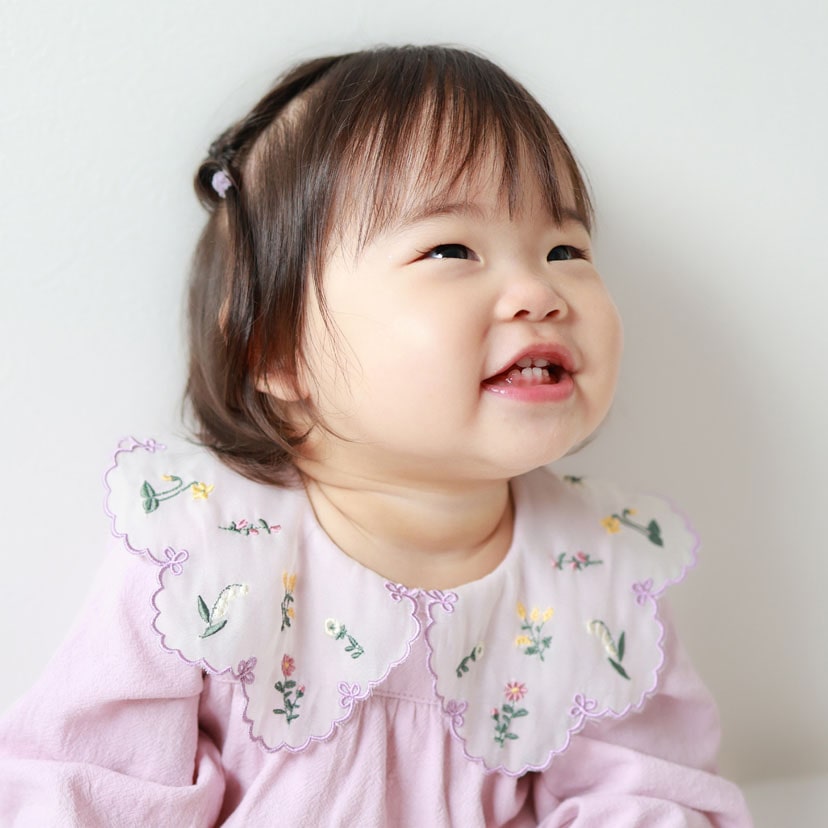 シアー刺しゅう 衿ボディドレス/70/ピンク ピンク 70