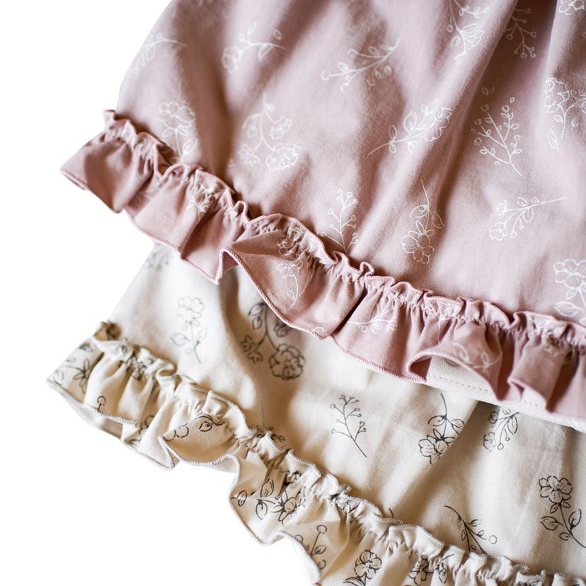 【SALE】おめかし 花柄ロンパース/70/ピンク 【SALE】ピンク 70