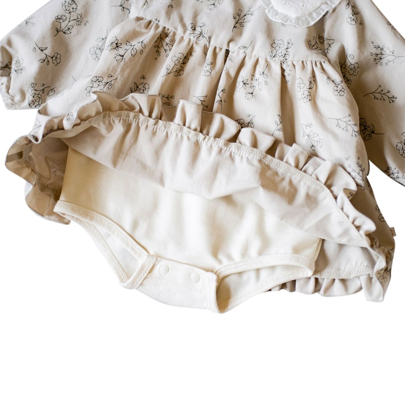 【SALE】おめかし 花柄ロンパース/70/ピンク 【SALE】ピンク 70