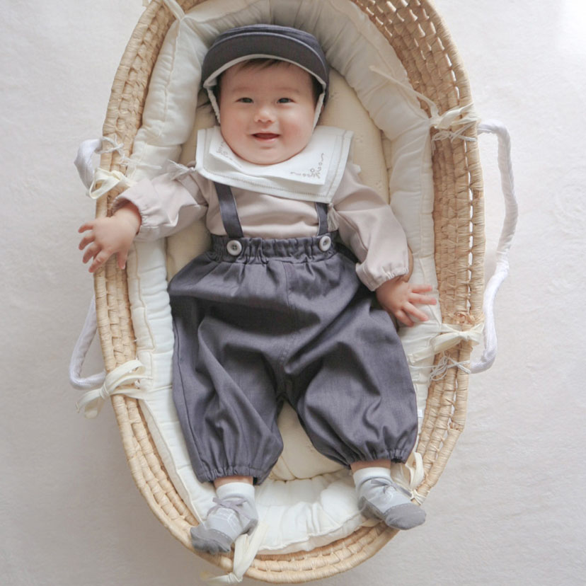 【SALE】おめかし フォーマルパンツ/S（70-80）/ライトグレー 【SALE】ライトグレー S（70-80）