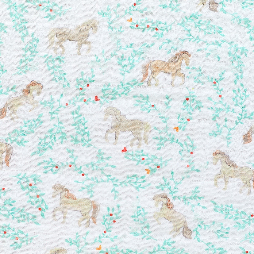 【12月1日発売】スナップビブ/イヤーオブザホース・うま/3枚 イヤーオブザホース・うま