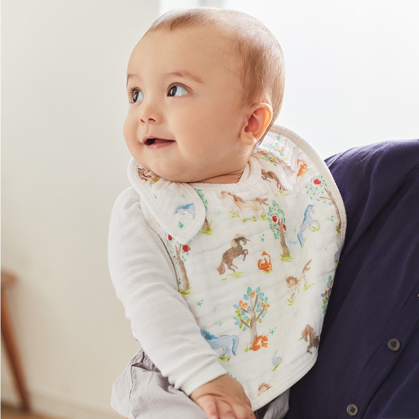 【12月1日発売】スナップビブ/イヤーオブザホース・うま/3枚 イヤーオブザホース・うま