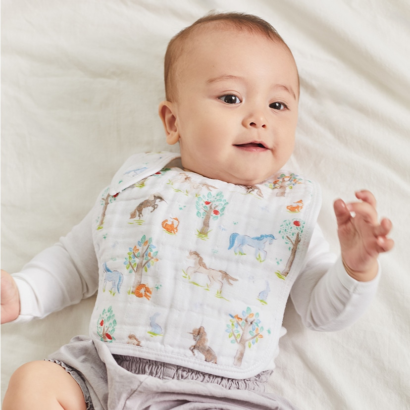 【12月1日発売】スナップビブ/イヤーオブザホース・うま/3枚 イヤーオブザホース・うま