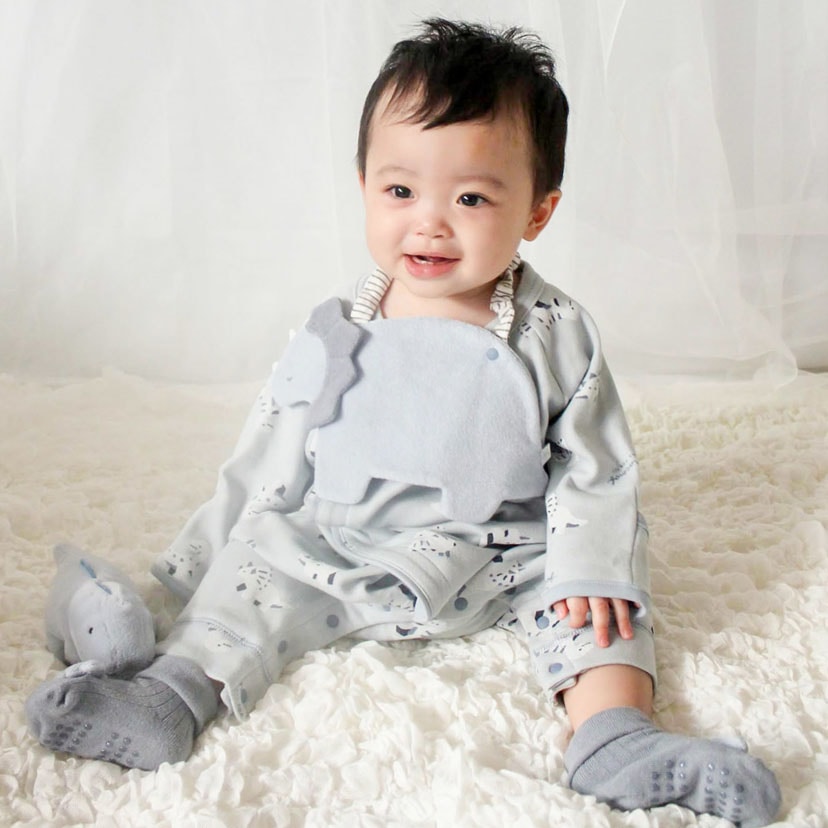 恐竜スタイ/F/ネイビーブルー ネイビーブルー