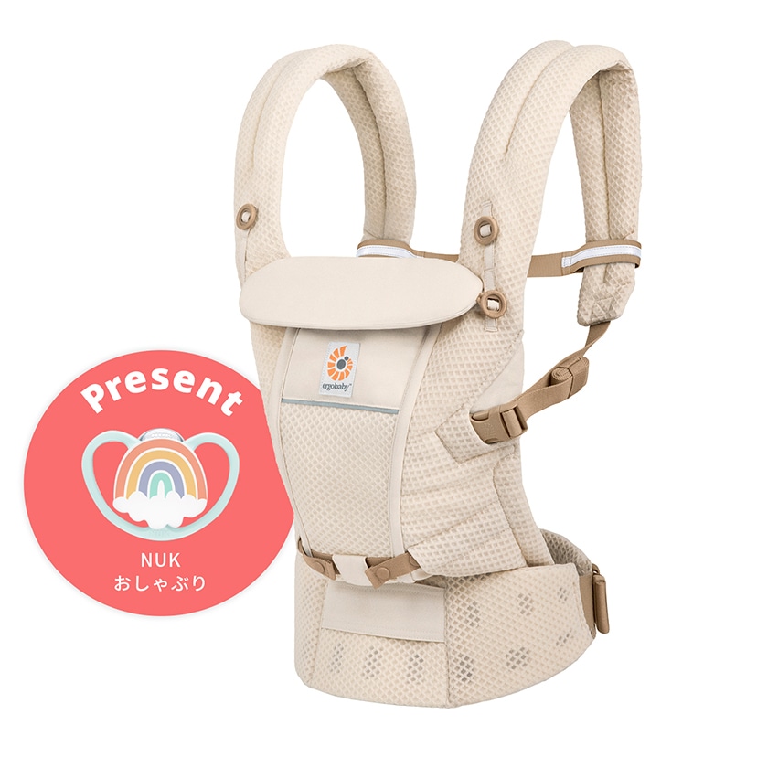 【ノベルティ付き】【10％ポイント】エルゴベビー ADAPT SoftFlex(アダプト ソフトフレックス)/ナチュラルベージュ
