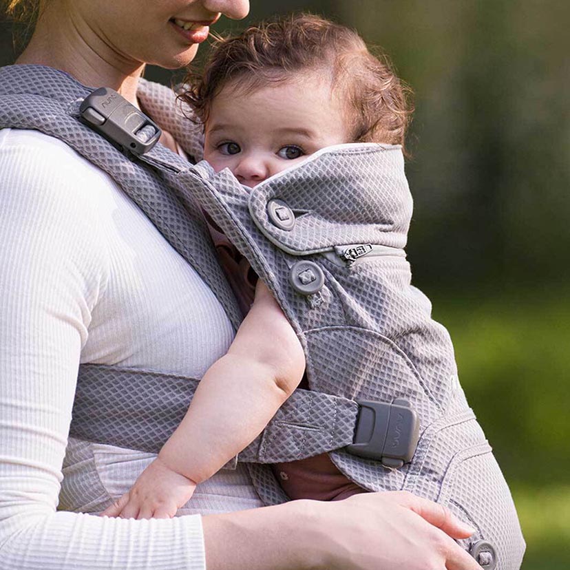 nunaベビーキャリア カドル クリック/フォグ フォグ