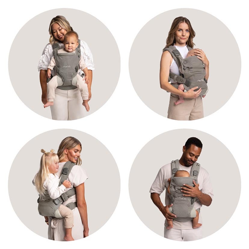 nunaベビーキャリア カドル クリック/フォグ フォグ