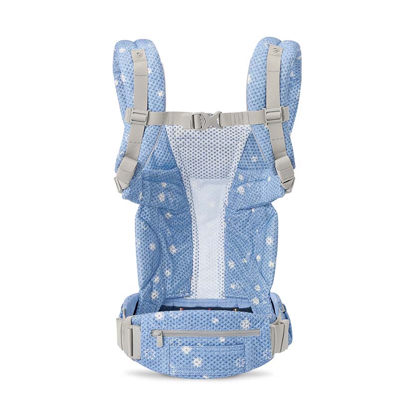 【セット商品】OMNI Deluxe Mesh/ブルーデイジー×空調ベビーケープ(R)/スカイグレー ブルーデイジー