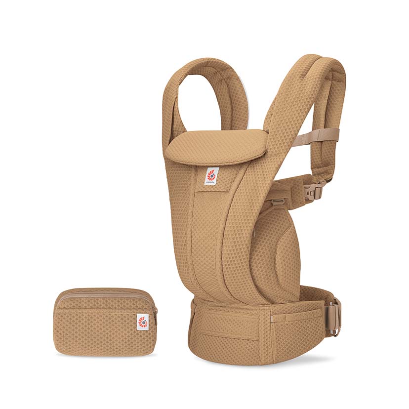 【セット商品】OMNI Deluxe Mesh/キャメル×空調ベビーケープ(R)/ライトモス キャメル