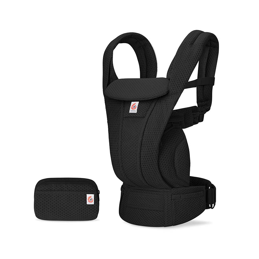 【セット商品】OMNI Deluxe Mesh/オニキスブラック×空調ベビーケープ(R)/ライトモス オニキスブラック