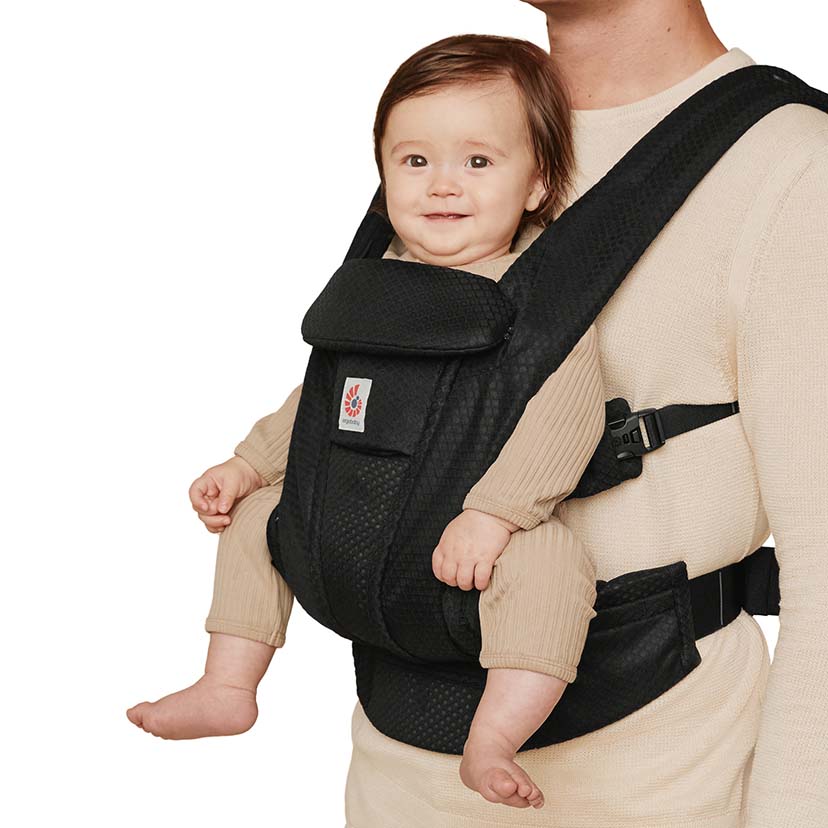 【セット商品】OMNI Deluxe Mesh/オニキスブラック×空調ベビーケープ(R)/スカイグレー オニキスブラック