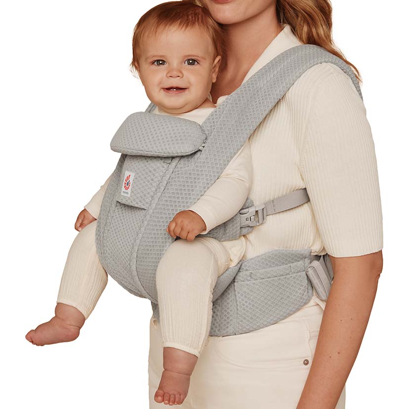 【セット商品】OMNI Deluxe Mesh/パールグレー×空調ベビーケープ(R)/ベージュ パールグレー