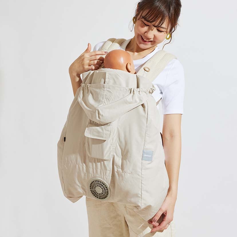 【セット商品】OMNI Deluxe Mesh/ソフトオリーブ×空調ベビーケープ(R)/ベージュ ソフトオリーブ