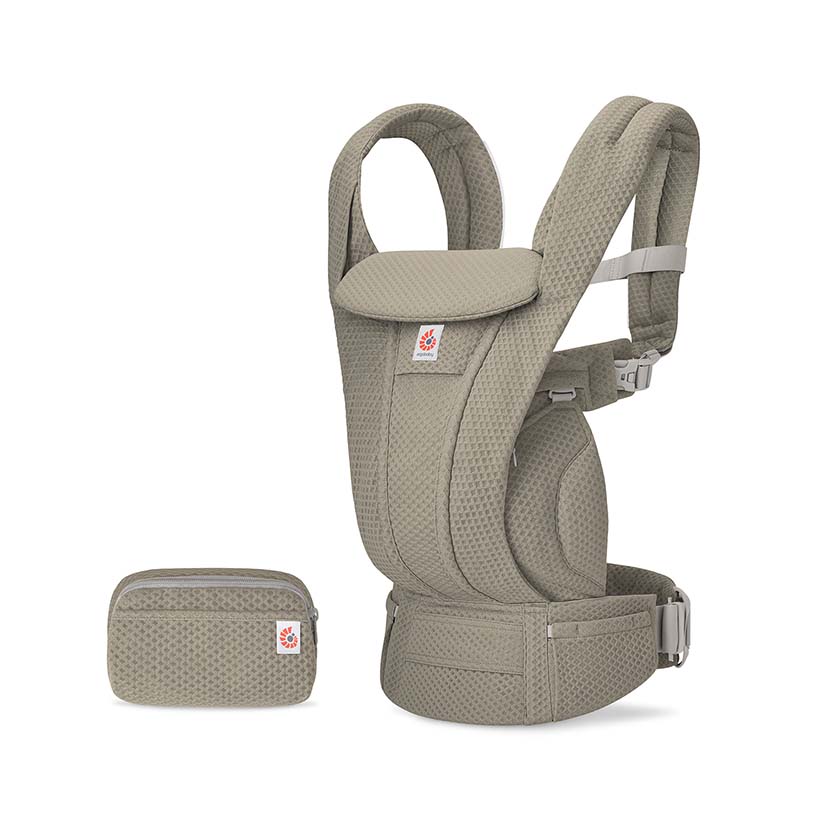 【セット商品】OMNI Deluxe Mesh/ソフトオリーブ×空調ベビーケープ(R)/スカイグレー ソフトオリーブ