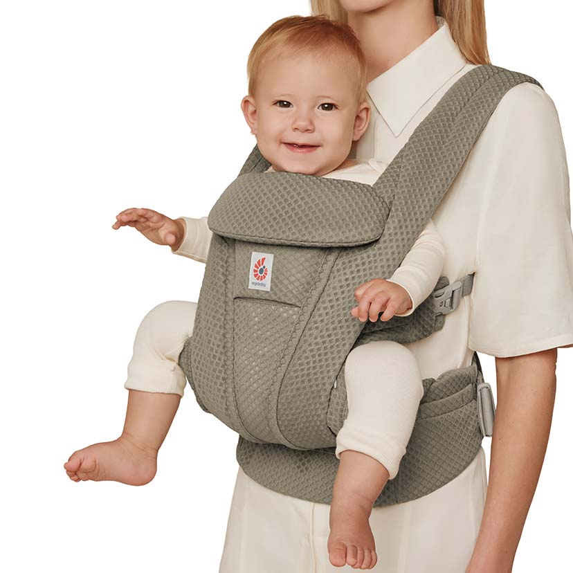 【セット商品】OMNI Deluxe Mesh/ソフトオリーブ×空調ベビーケープ(R)/スカイグレー ソフトオリーブ