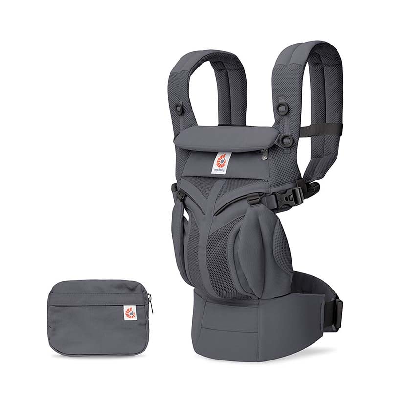 【セット商品】OMNI Classic/チャコールグレー×空調ベビーケープ(R)/ライトモス チャコールグレー