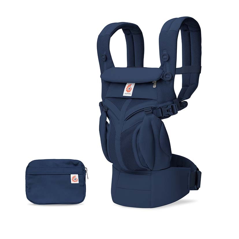 【セット商品】OMNI Classic/ミッドナイトブルー×空調ベビーケープ(R)/スカイグレー ミッドナイトブルー