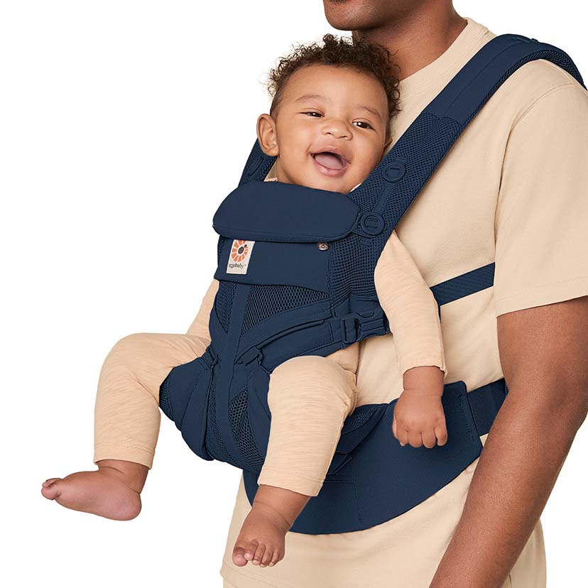 【セット商品】OMNI Classic/ミッドナイトブルー×空調ベビーケープ(R)/スカイグレー ミッドナイトブルー