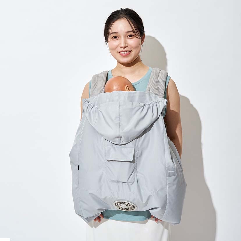 【セット商品】OMNI Classic/オニキスブラック×空調ベビーケープ(R)/スカイグレー オニキスブラック
