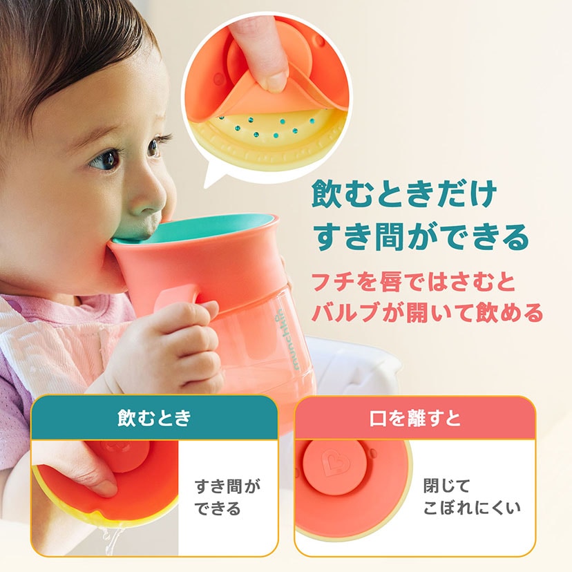 ハンドル付きミラクルカップ/キャップなし/ダークブルー キャップなし/ダークブルー