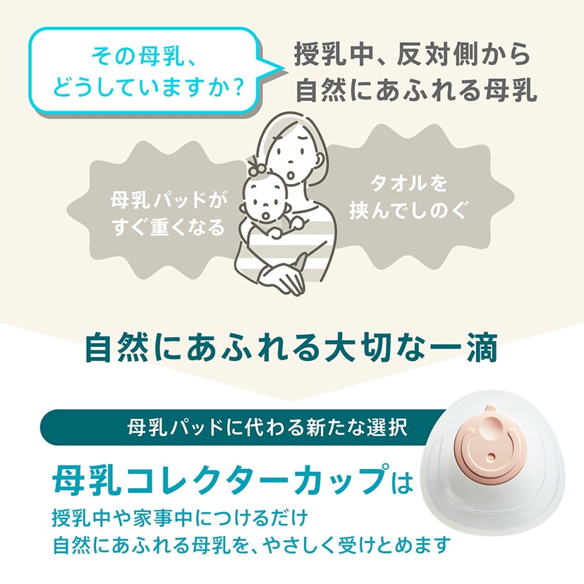 母乳コレクターカップ