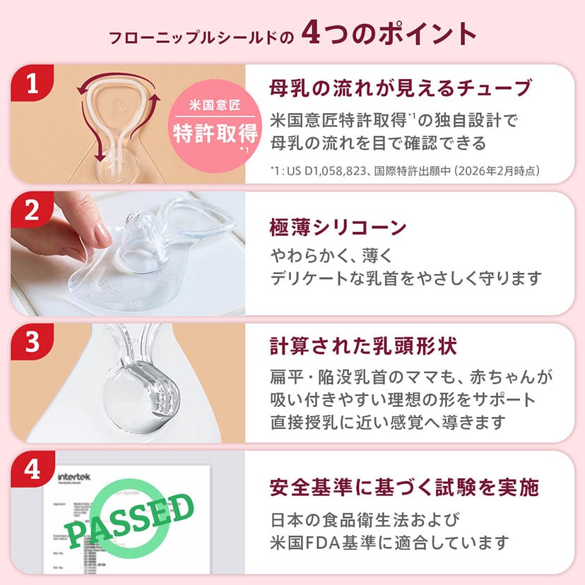 フローニップルシールド/Mサイズ Mサイズ