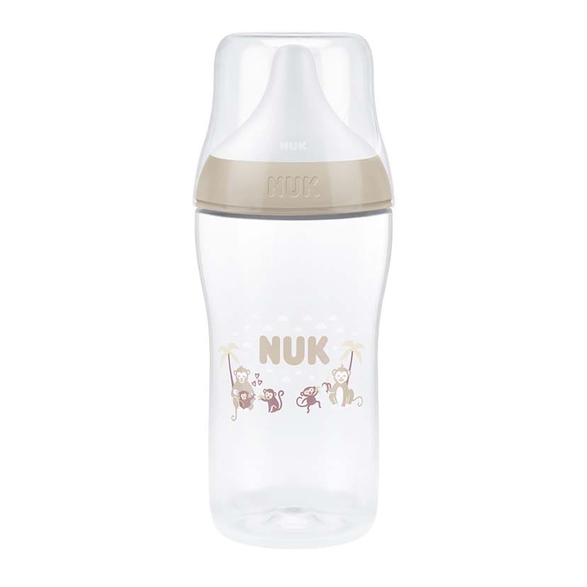 パーフェクトマッチほ乳びん（プラスチック製）/260ml/モンキー/適温